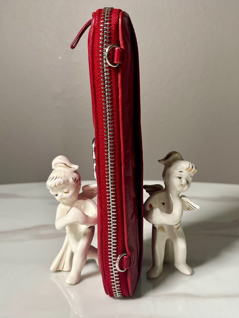 Brighton Córdoba Embossed Leather Organizer Wallet Crossbody - Picture 6 of 16